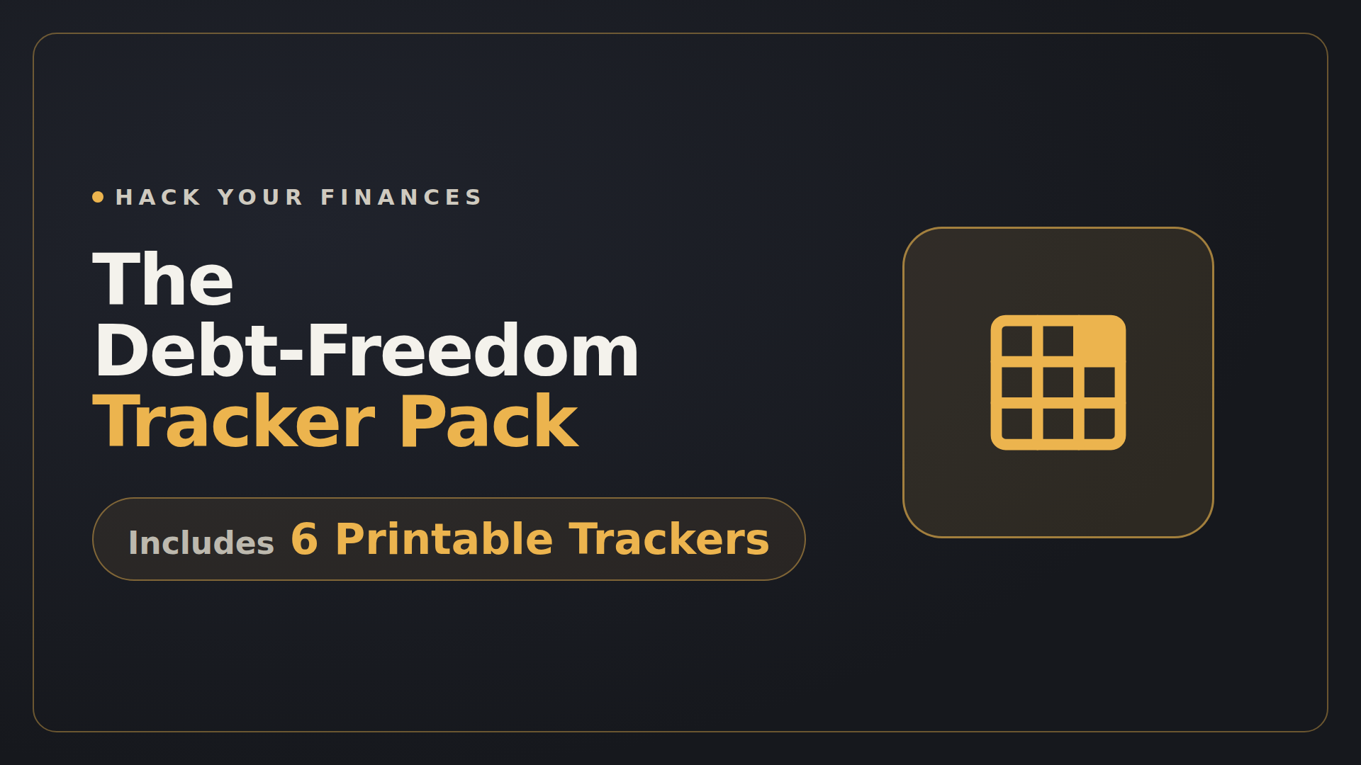Tracker Pack